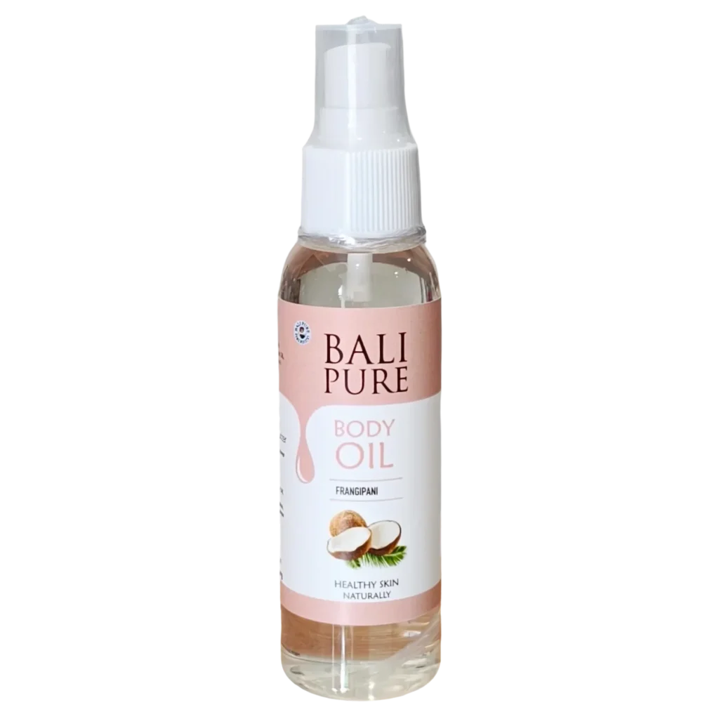 Bali Pure Frangipani Body Oil 100ml spray bottle