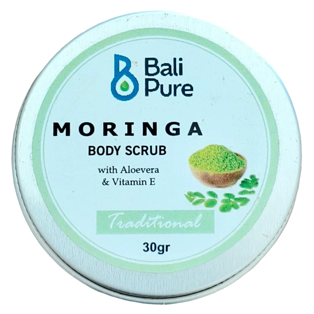 Bali Pure Moringa Body Scrub with Aloevera & Vitamin E 30g dose