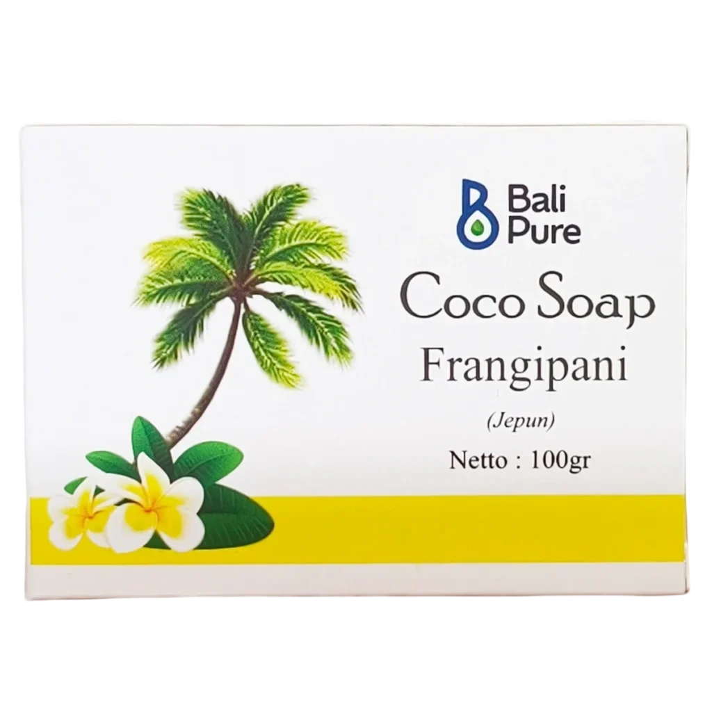 Bali Pure Coco Soap Frangipani 100g