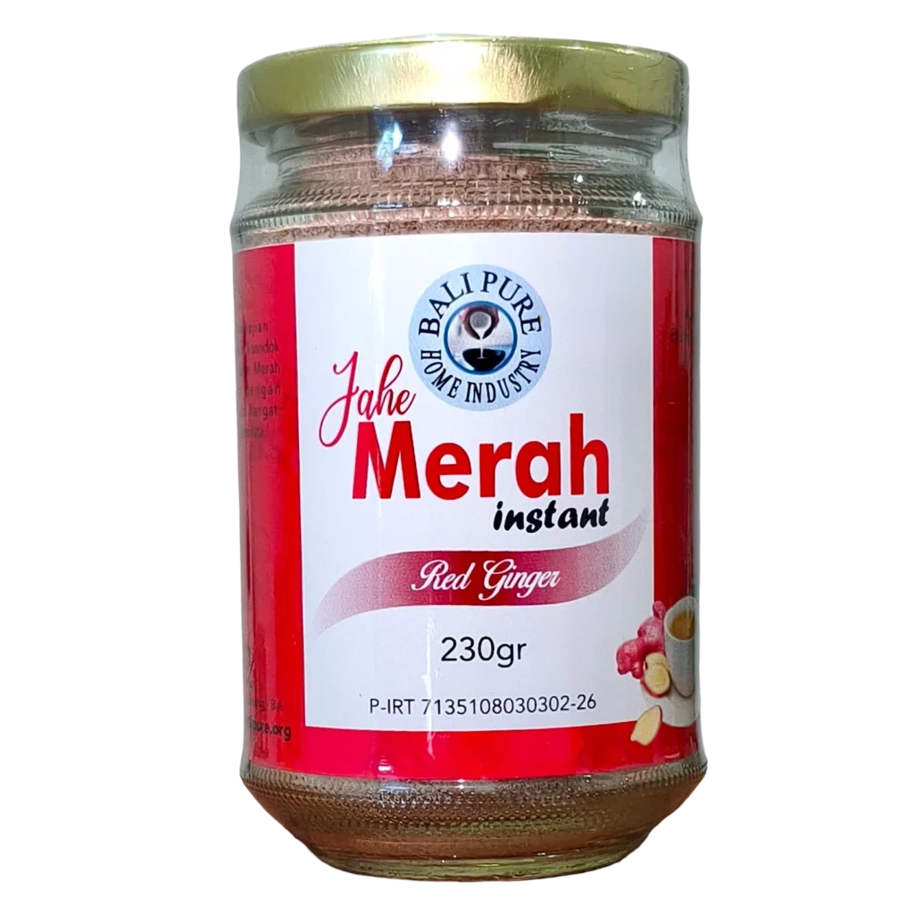 Bali Pure Red Ginger 230g jar