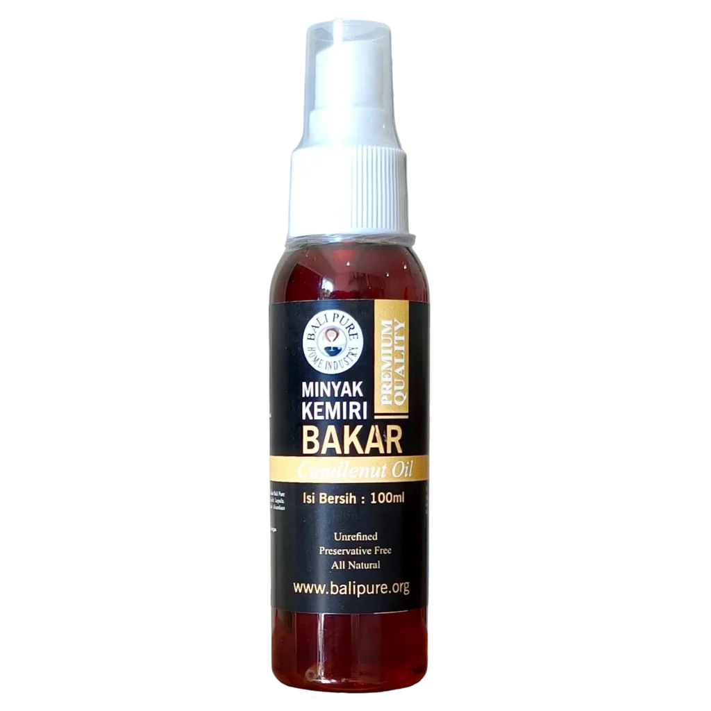 Bali Pure Roasted Candlenut Oil 100ml spray bottle