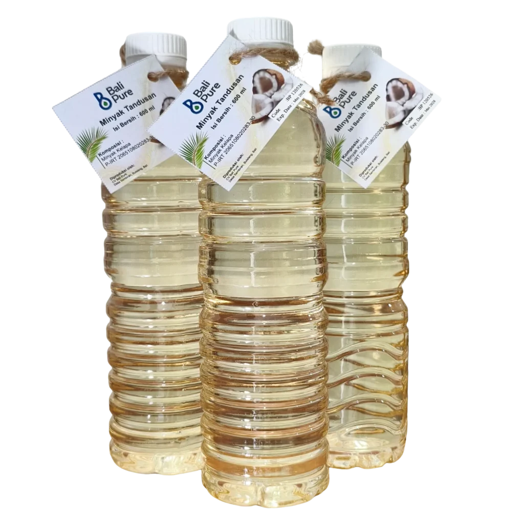 Three 600ml bottles of Bali Pure Tandusan Oil