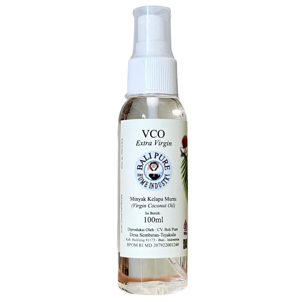 Bali Pure Virgin Coconut Oil 100ml spray bottle